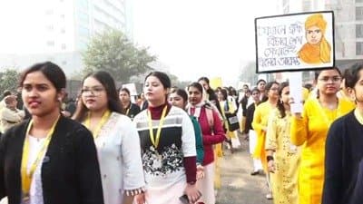 Swami Vivekananda birthday celebration at SNU