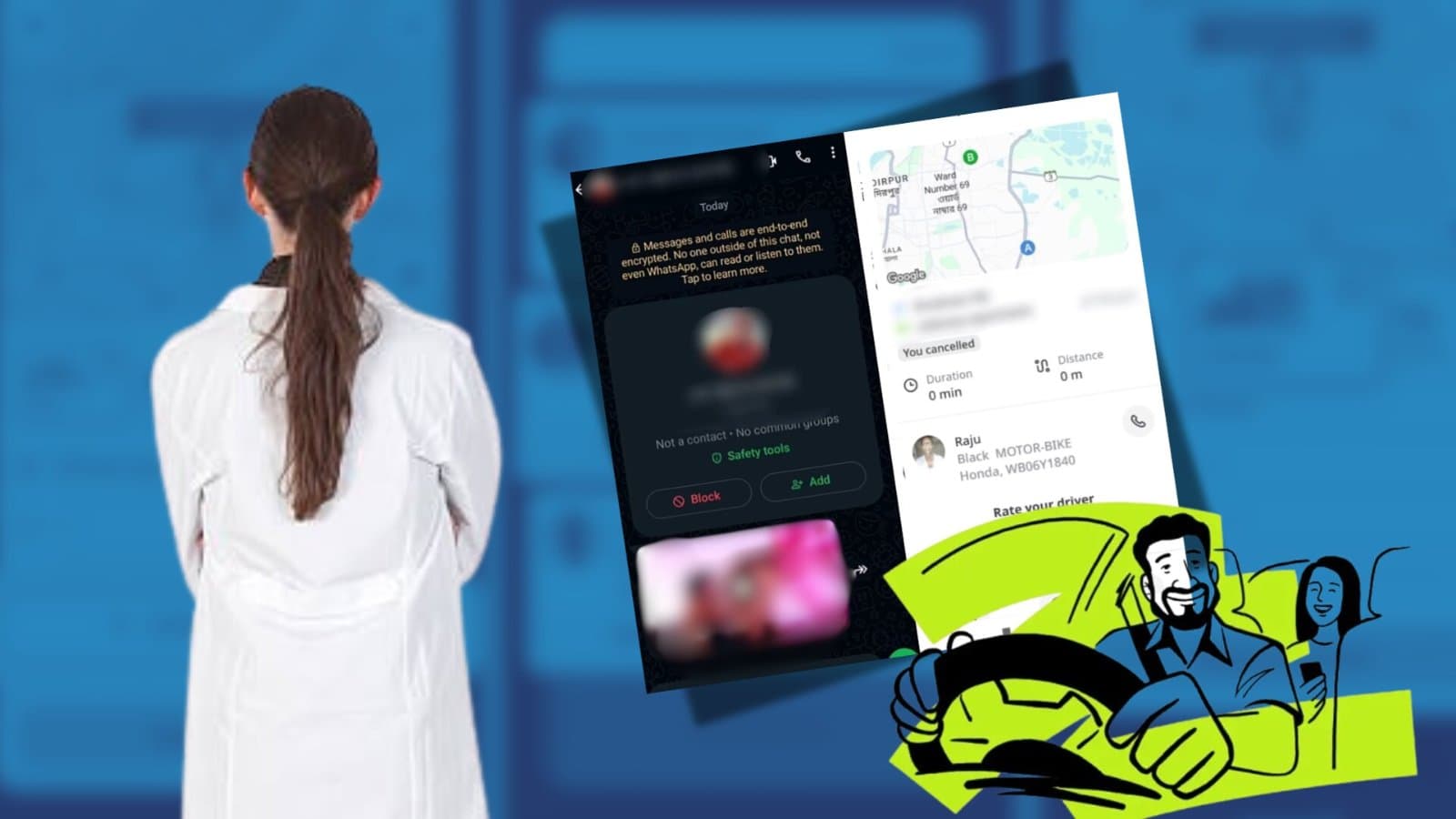 Cab Driver Sends Obscene Video and Threatening Messages to Junior Doctor After Ride Cancellation_gnr