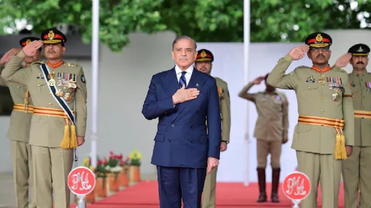 Shehbaz Sharif Tours Military Sites people said tried to copy Indian PM Narendra Modi