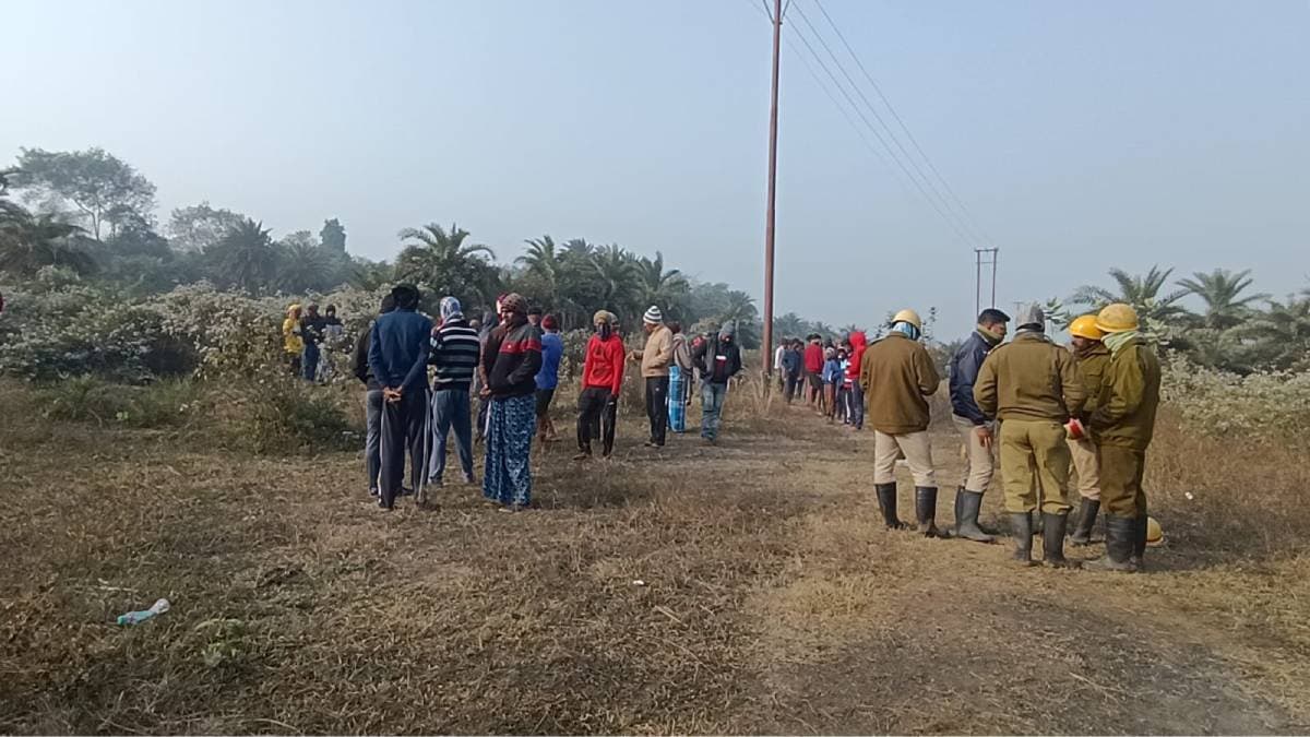 Youth fell in an abandoned coal mine in asansol gnr
