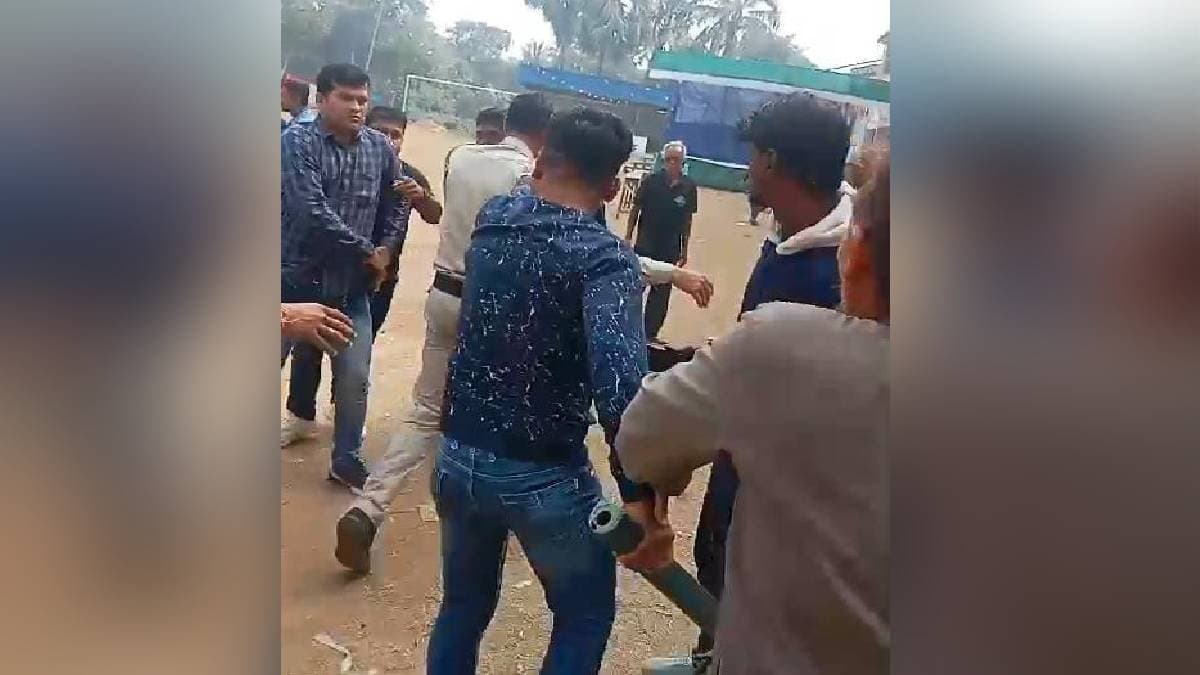 chaos in the duare sarkar camp at tarkeshwar in hooghly district 