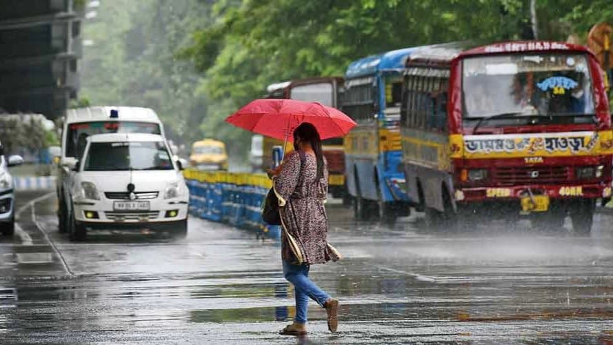IMD Weather Update Light Rainfall Forecast in West Bengal gnr