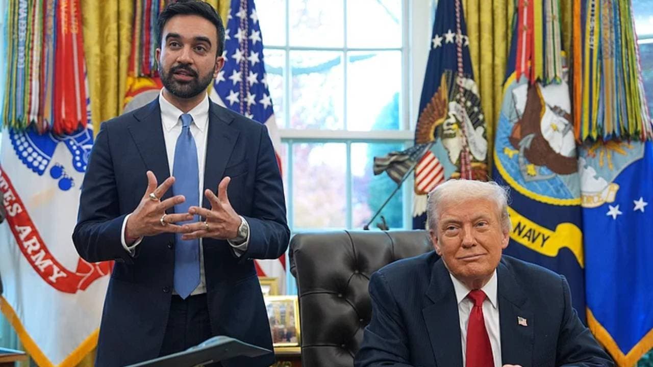 Trump Mamdani meeting in white house