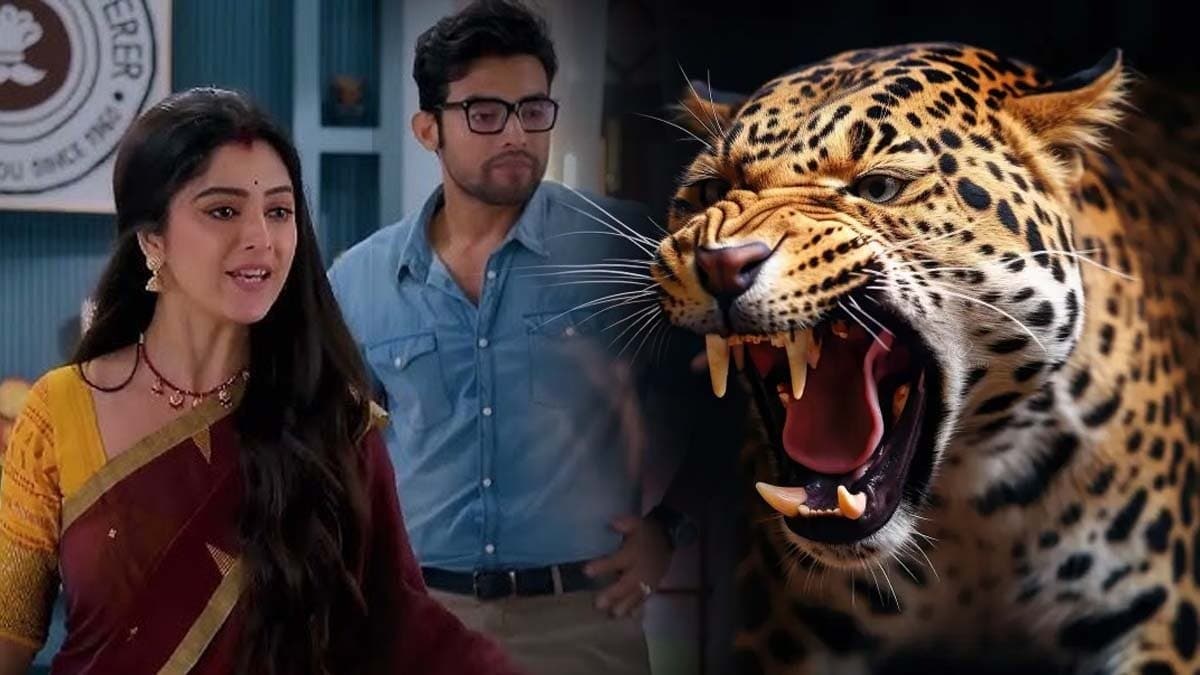শিরনামে ফের শঙ্খ, এবারে তা বাজিয়ে চিতাবাঘ তাড়ালেন নায়িকা! দেখে কী বলছে নেটপাড়া? 