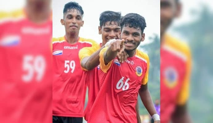East Bengal starts kolkata league campaign with a big win 