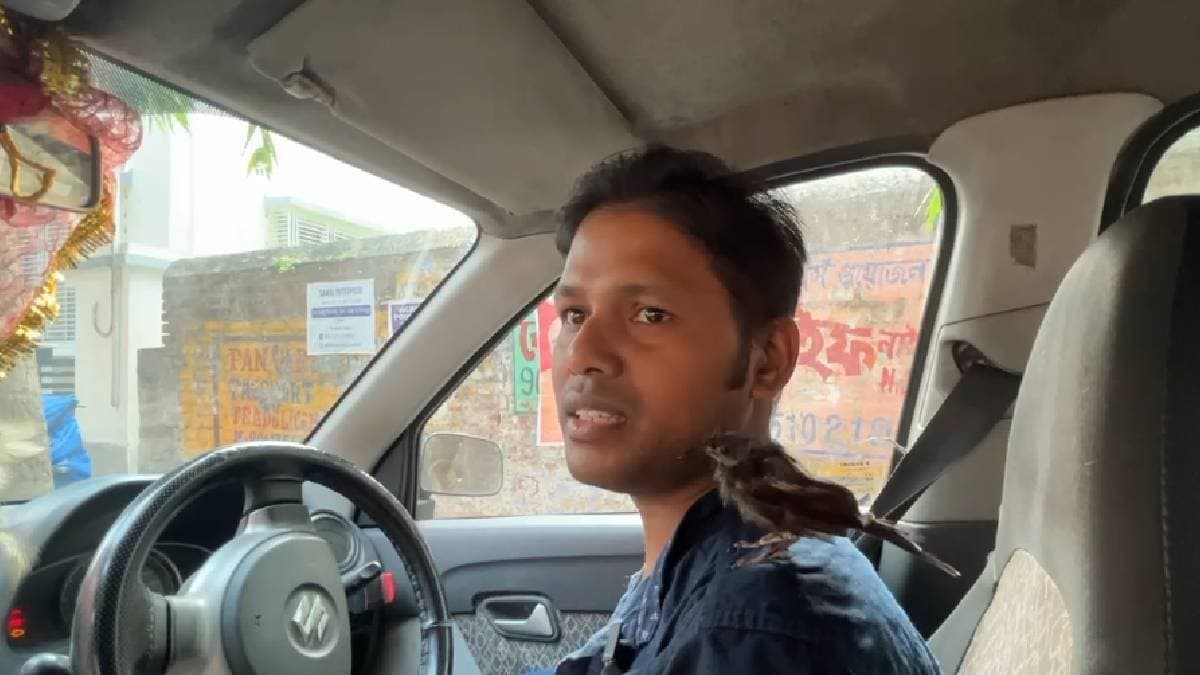 cab driver and his pet bird soar through the city together, sharing adventures from the comfort of his shoulder_gnr