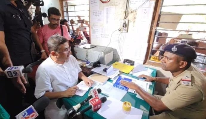 Suvendu adhikari in nandigram