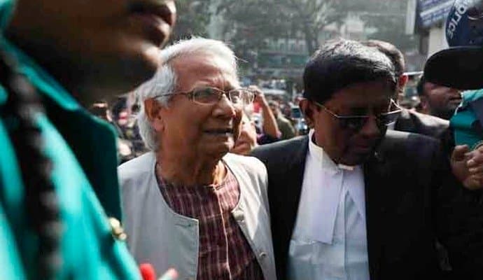 Nobel laureate Dr Muhammad Yunus sentenced to 6 months in jail