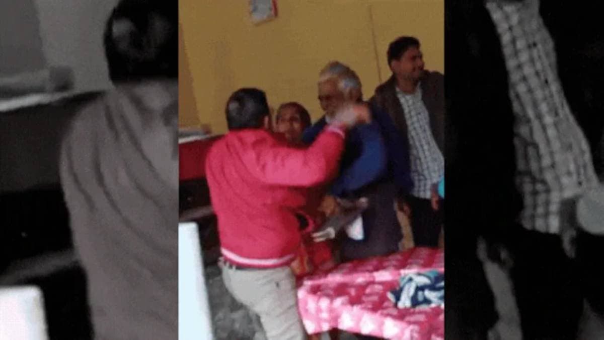 Official Thrashes Woman At Madhya Pradesh Bhind District Government Office Suspended