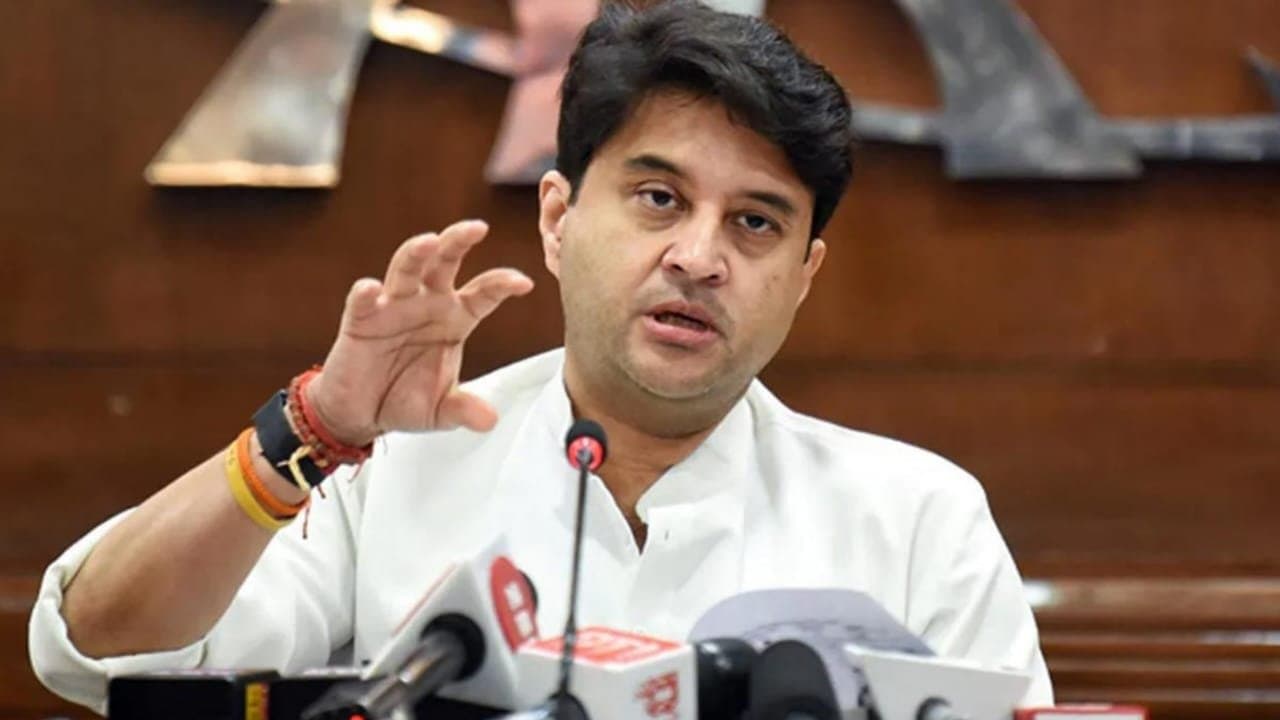 "Congress Never Thought about Women in Madhya Pradesh": Jyotiraditya Scindia