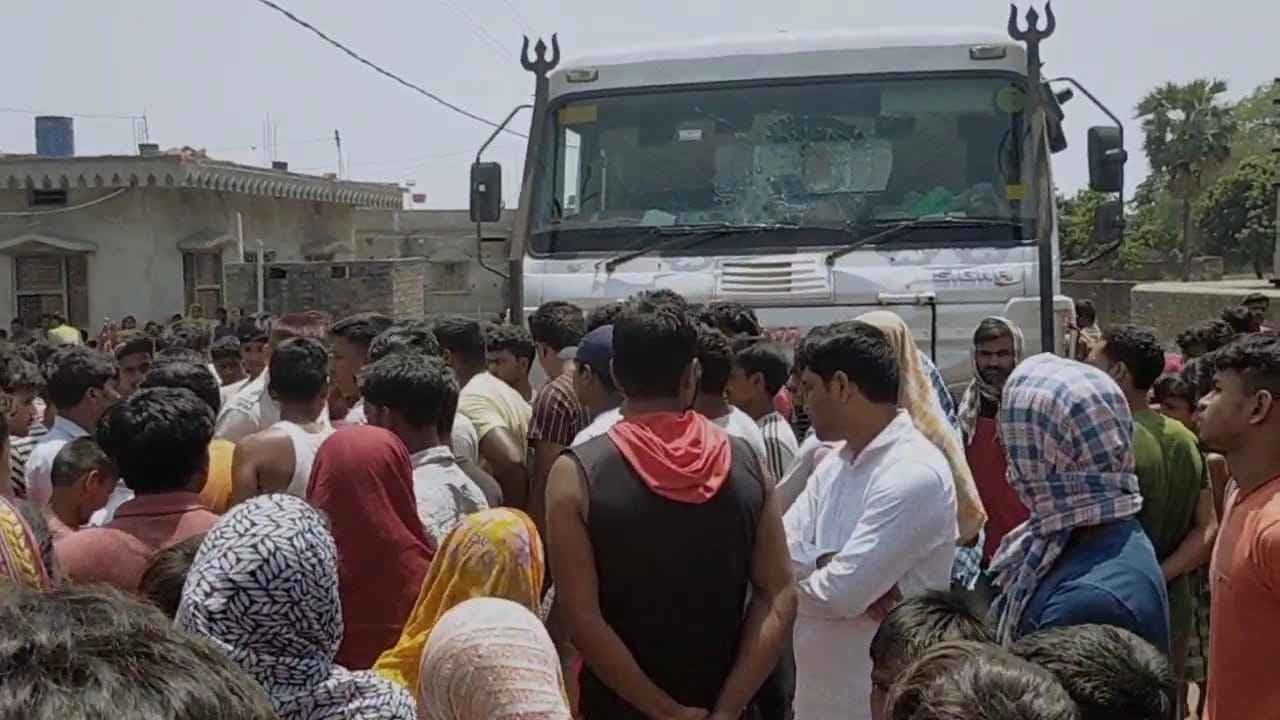 Student run over by a moving vehicle