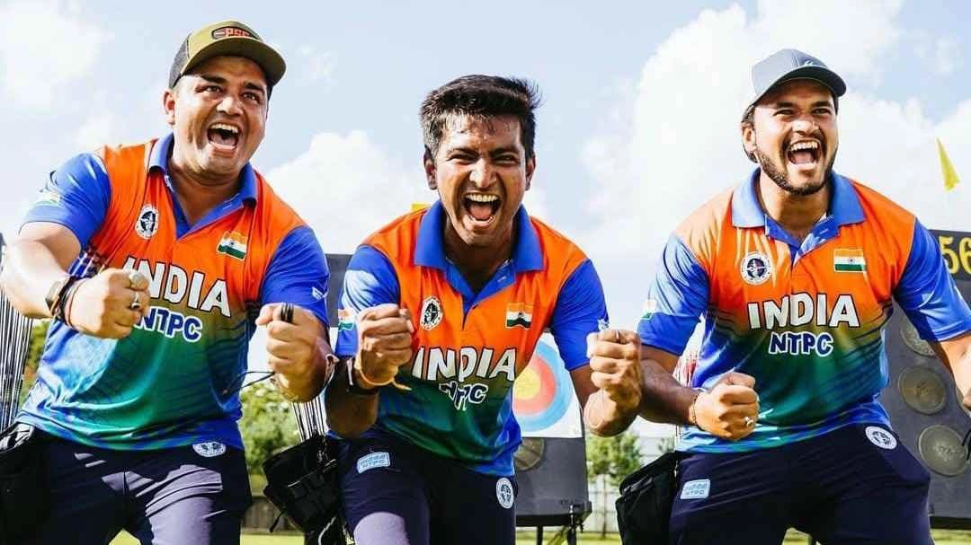 Historic gold for India men compound archery team at World Championships