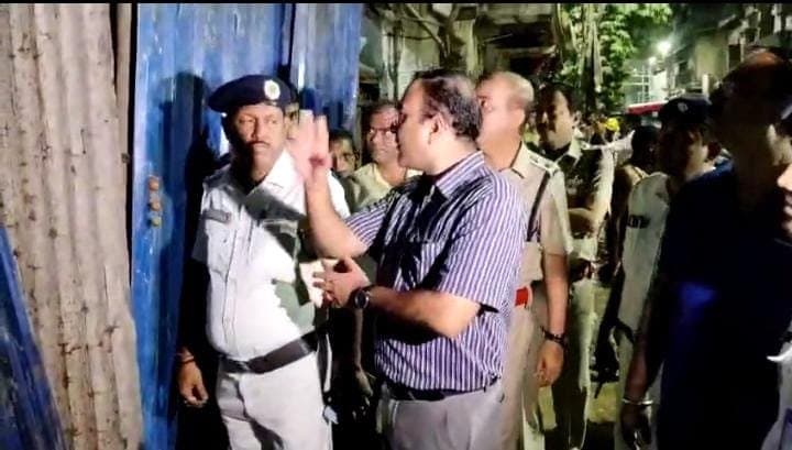 Building collapse in pathuriaghata 