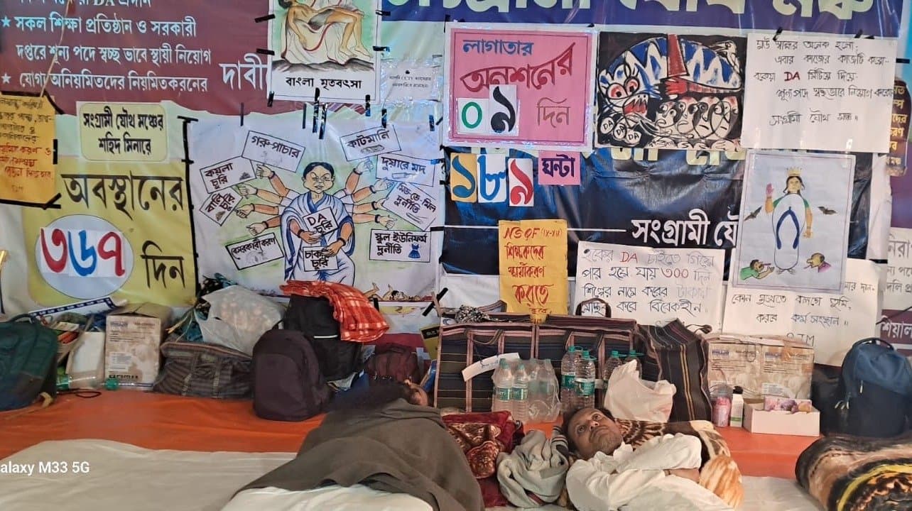  9 days of hunger strike, two sick hunger strikers