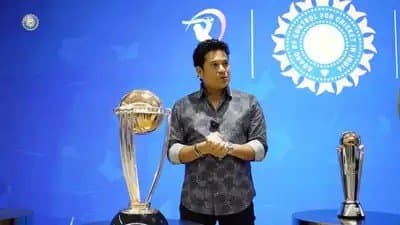 Sachin Tendulkar inaugurates SRT 100 at BCCI headquarters