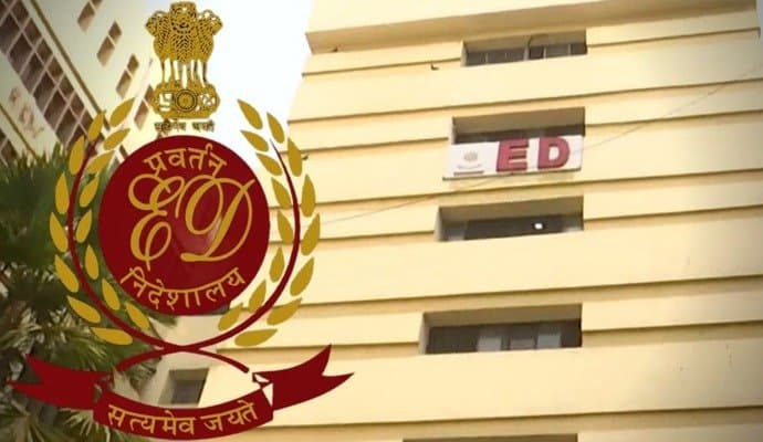 ed raids in various places