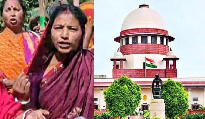 Sandeshkhali women in Supreme Court demanding independent probe