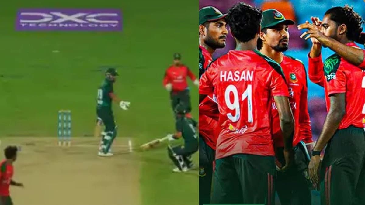 Pakistan Shaheens opener Mohammad Nafay and Yasir Khan had a heated conversation in the middle of the pitch against Bangladesh 