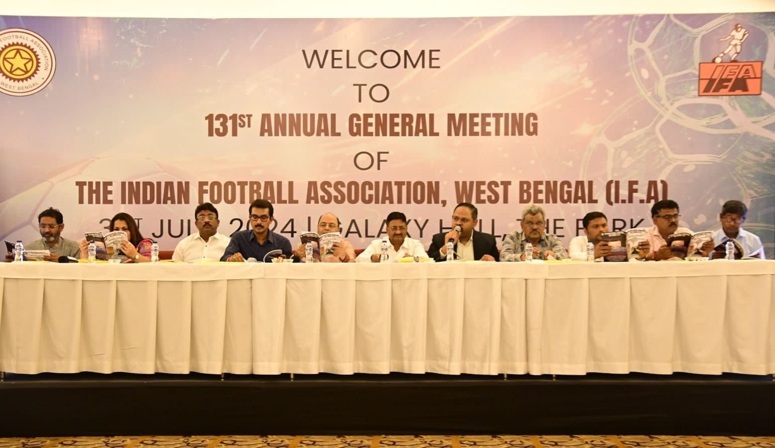  131st Annual General meeting of Indian Football Association held today spt