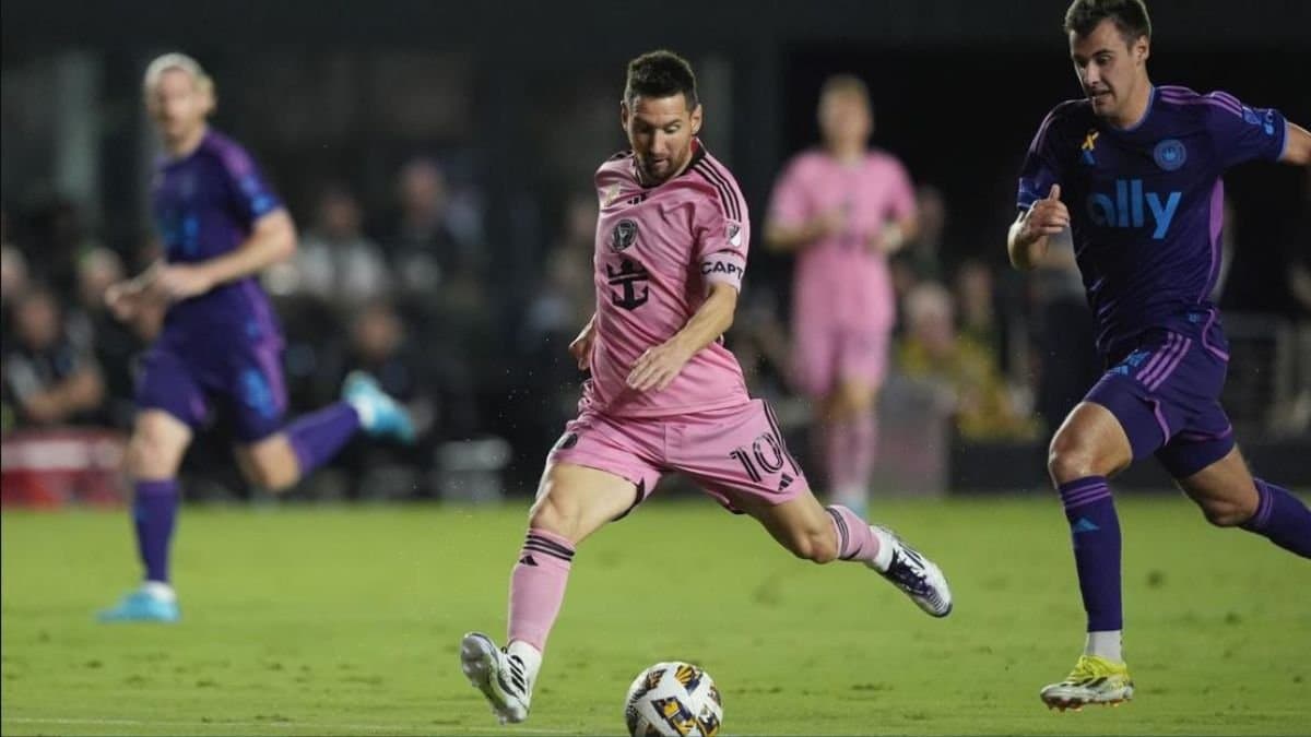  Messi scores stunner to rescue Inter Miami in 1-1 draw with Charlotte FC in Major League Soccer spt