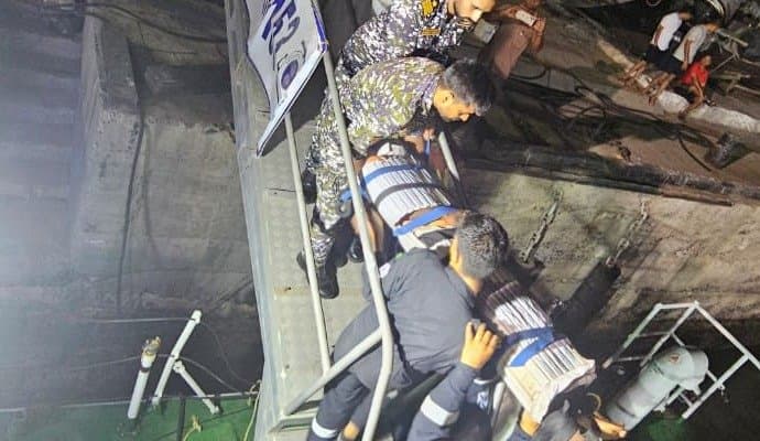 ICG rescues injured indian fisherman from sea