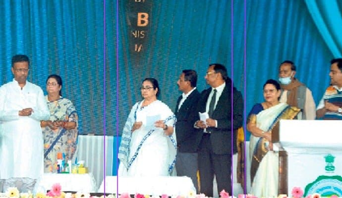 mamata banerjee at scholl opening ceremony