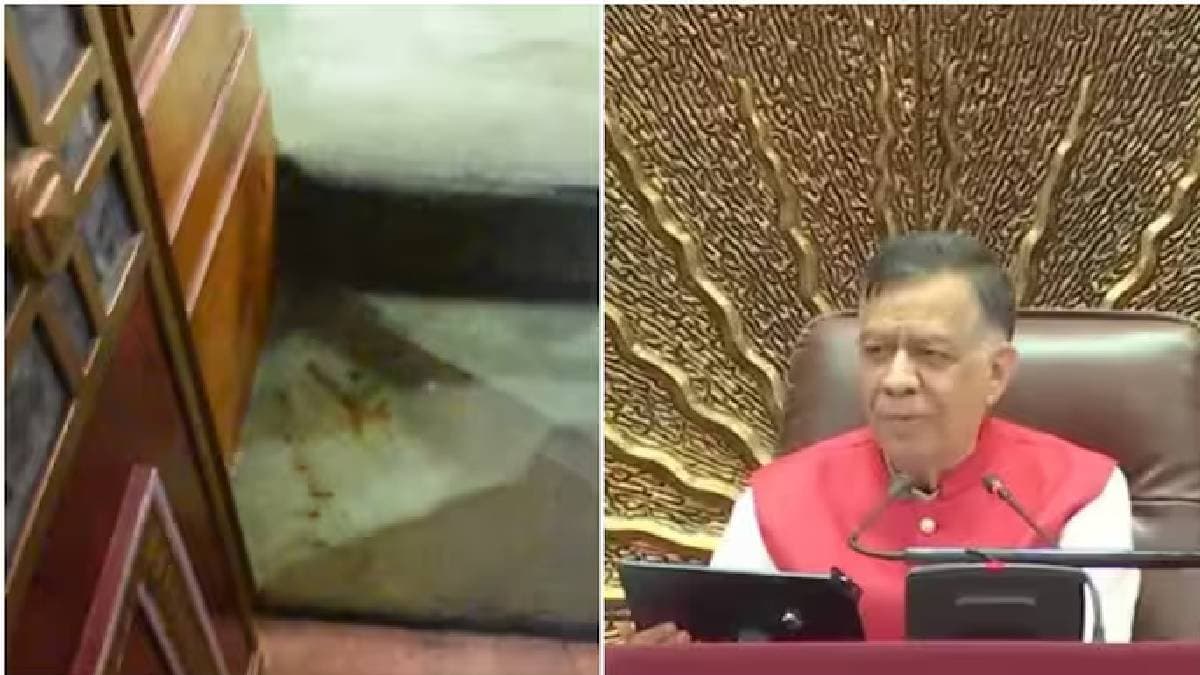 Utter Pradesh assembly speaker Satish Mahana says MLA spat paan masala inside hall 