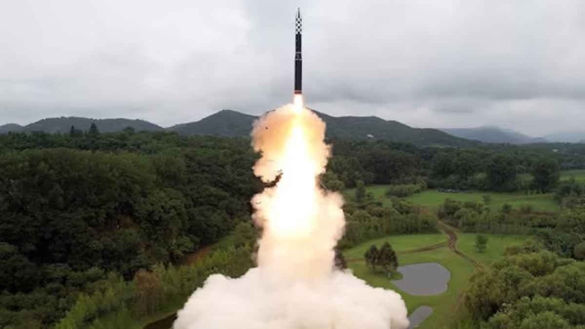 North Korea launches long-range missile designed to strike US