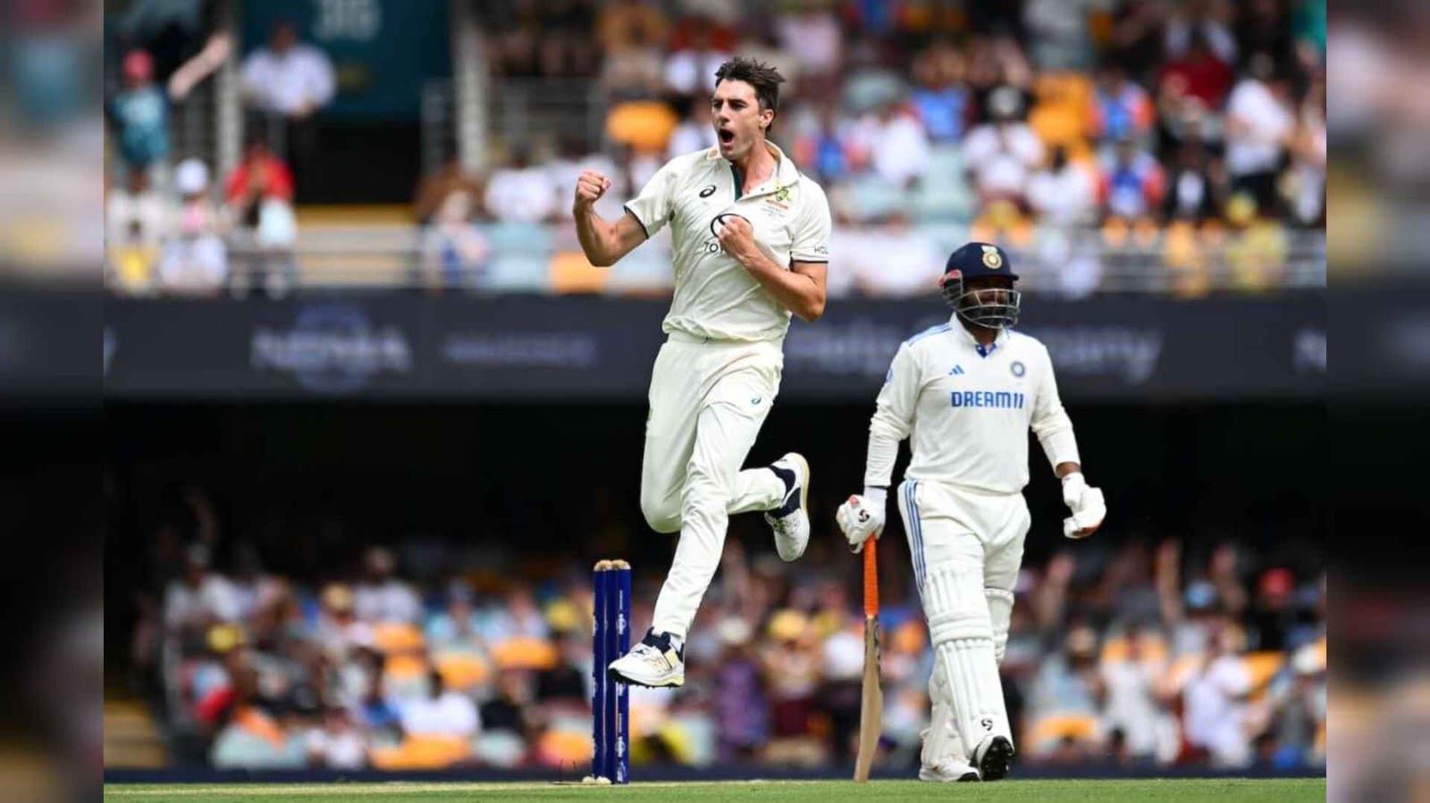 India in trouble after losing four wickets in rain delayed Brisbane Test spt 