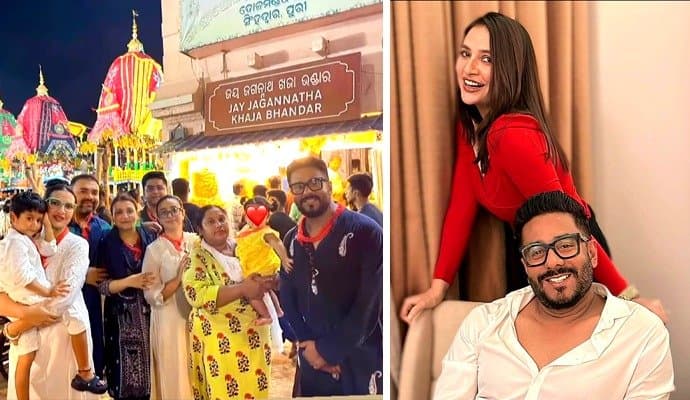 Raj-Subhashree: দুই সন্তানকে নিয়ে পুরীতে রাজ শুভশ্রীর জগন্নাথ দর্শন, সামনে আনলেন কি ছোট্ট ইয়ালিনিকে?