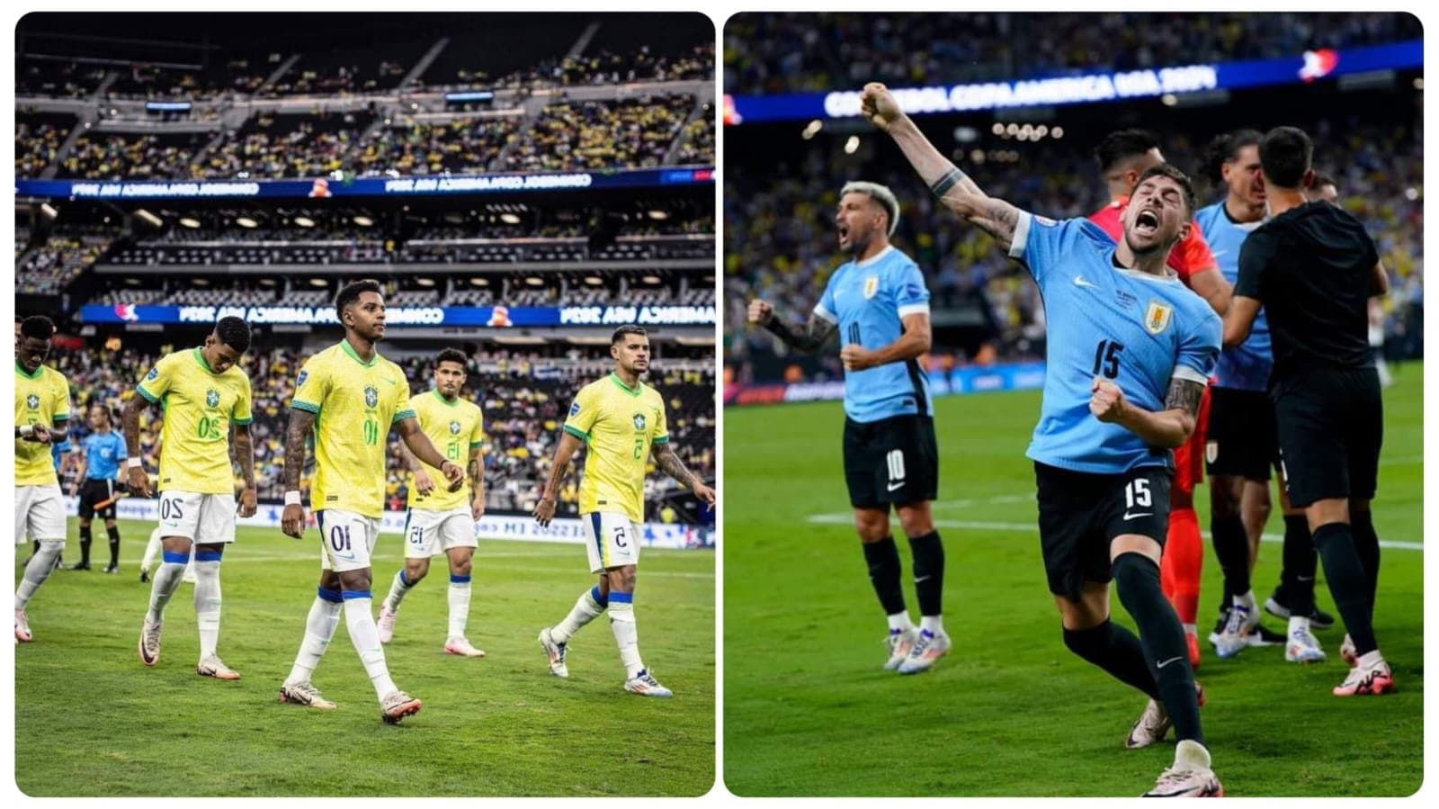 Brazil are out of Copa America