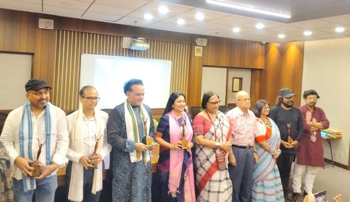 felicitation to various personalities from society