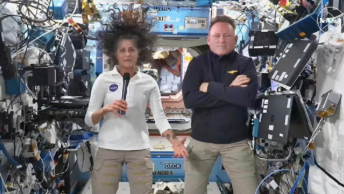 Sunita Williams Butch Wilmore To Depart On Wednesday as Crew-10 Arrives At ISS
