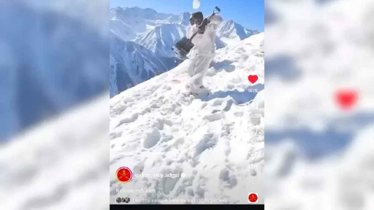 Viral: Indian Army s snow cricket reel makes internet crazy