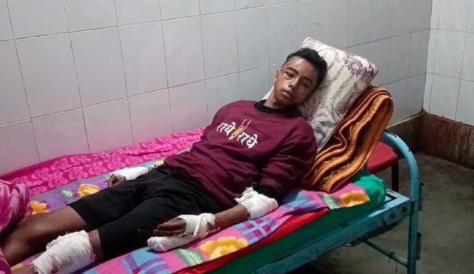 Student appears in madhyamik from hospital