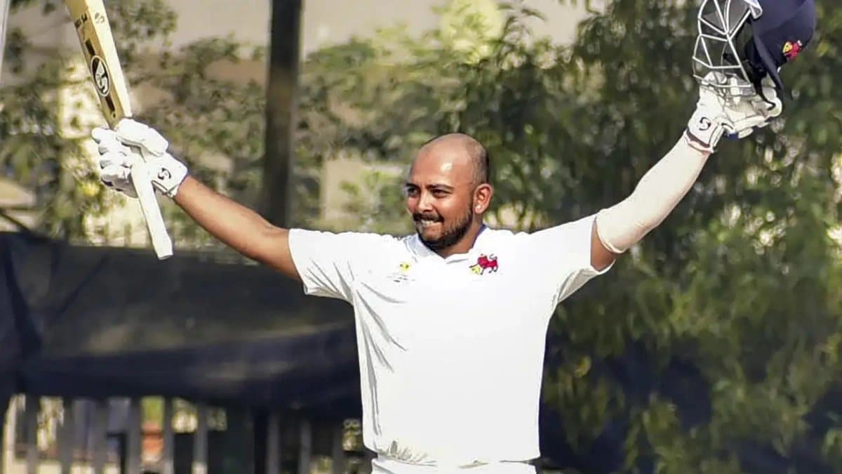 Prithvi Shaw Ready To Let Go Of Past Eyes Fresh Start After Buchi Babu Ton