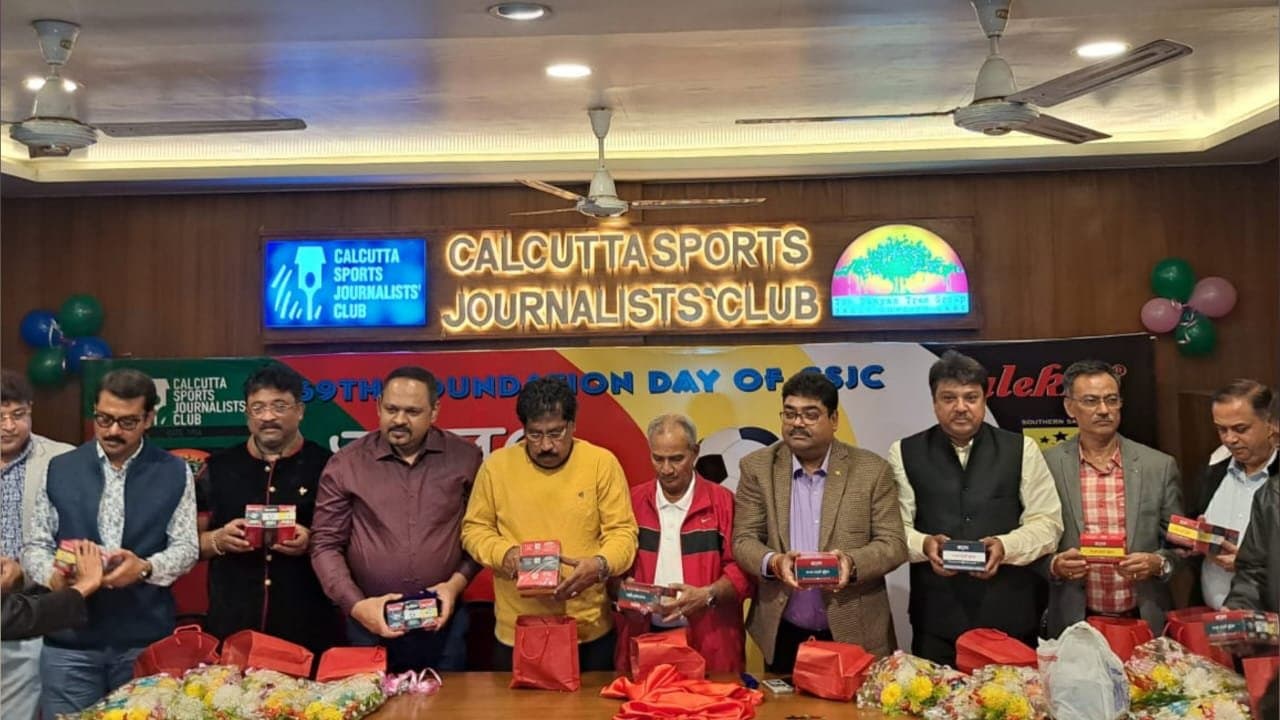 Special ink on kolkata Giants inaugurated on CSJC's foundation day 