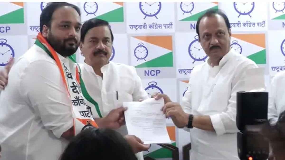 Baba Siddique's Son Joins Team Ajit Pawar gnr