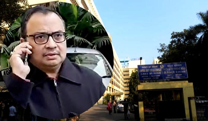 Trinamool leader Kunal Ghosh at CGO complex in RG kar case gnr