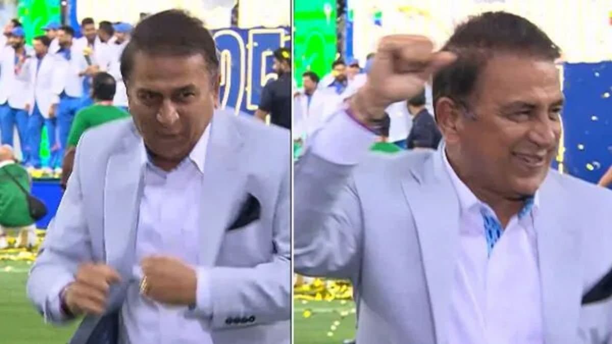 ICC Champions Trophy Final 2025: Former Cricketer Sunil Gavaskar dances after India triumphs Champions Trophy spt 