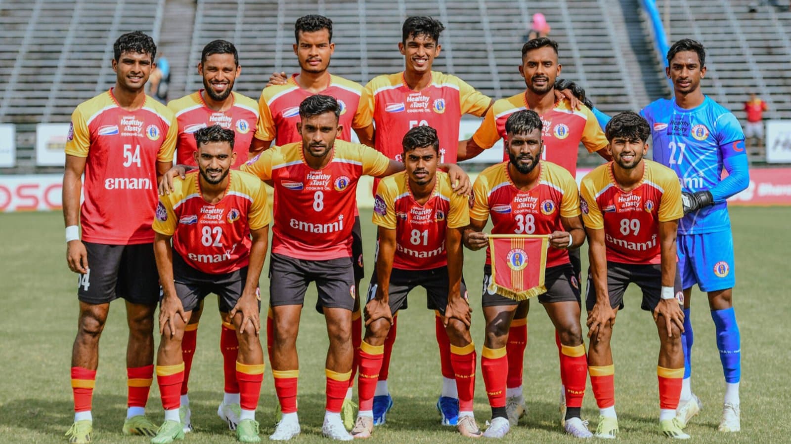 East Bengal defeated kalighat by big margin in kolkata league spt 