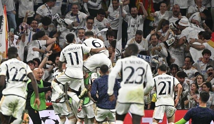 Real beat Bayern Munich in the Champions League semifinal