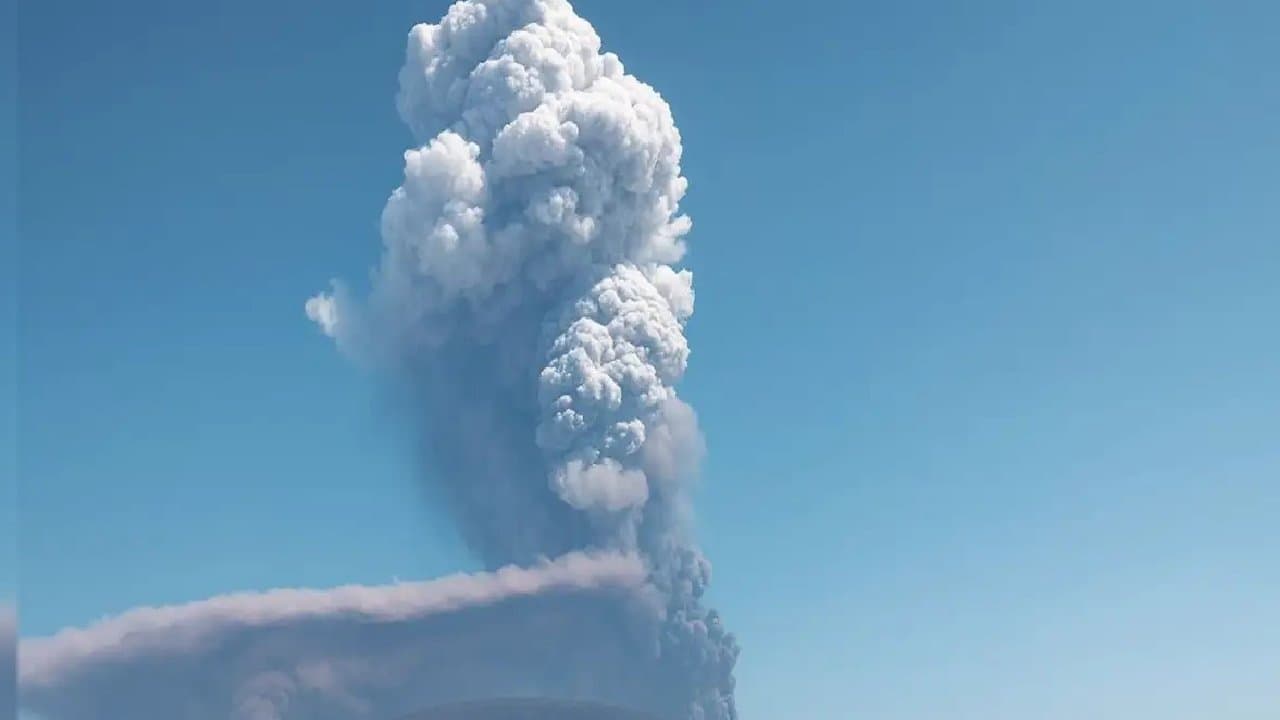 Ethiopia volcano eruption Update  Ash clouds likely to leave India by next hours sources says 