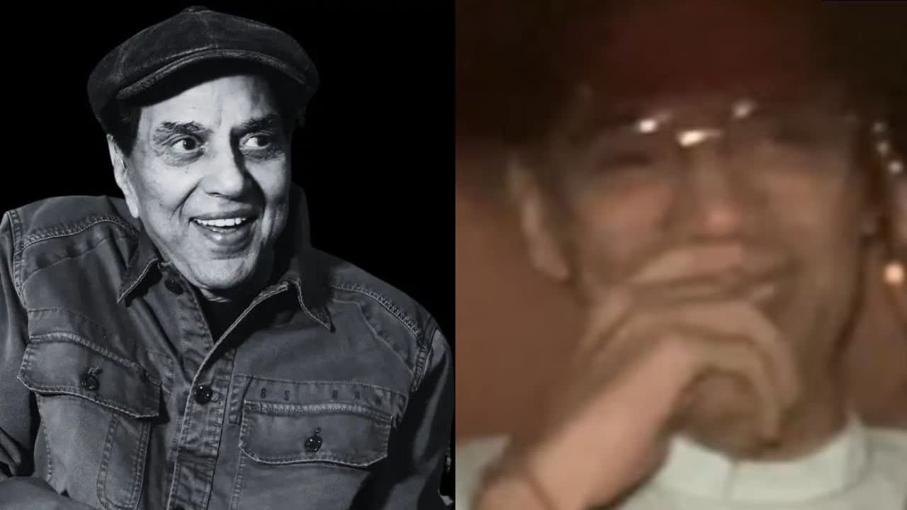 Netizens react to viral video of Karan Johar laughing at Dharmendras prayer meet