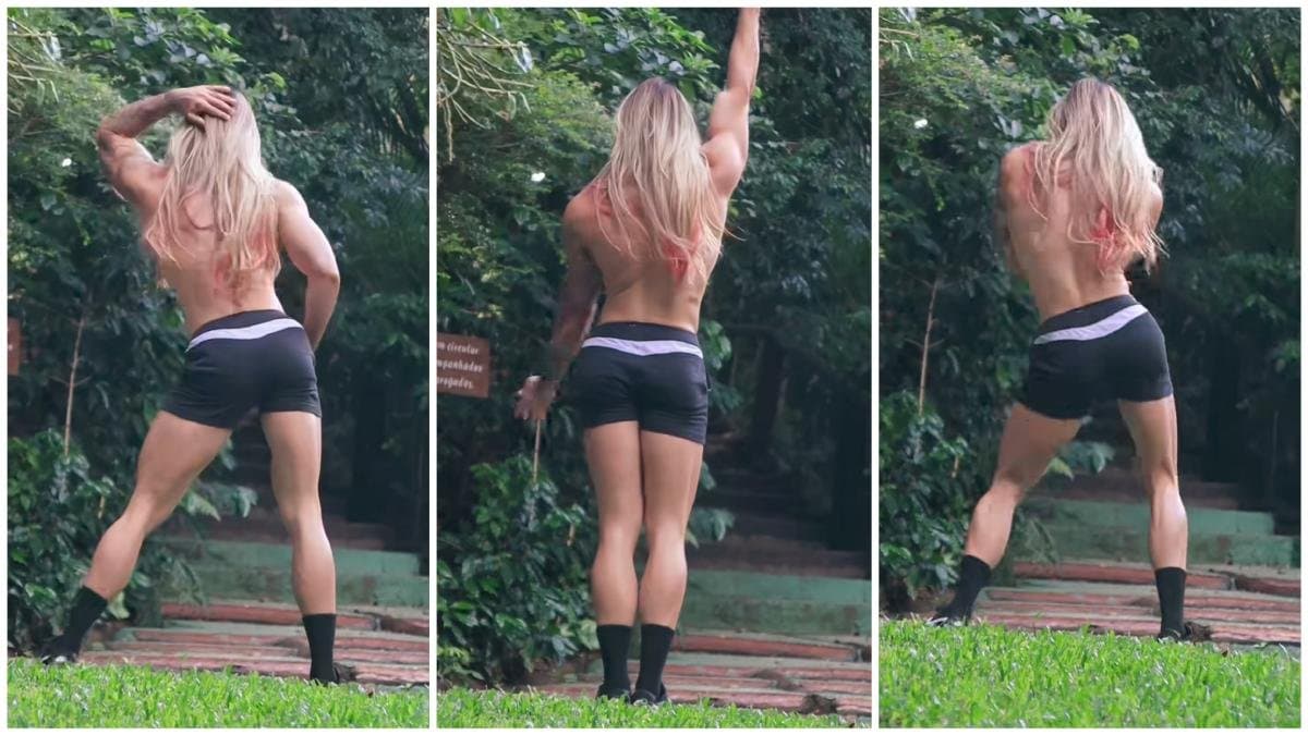 Model and Fitness influencer dances with viral bollywood song