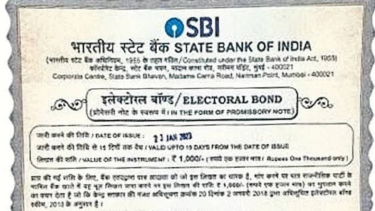 Govt includes electoral bonds in new income tax rules gnr