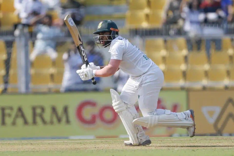 Indian bowlers struggle in Guwahati-South Africa well placed with Bavuma Stubbs partnership