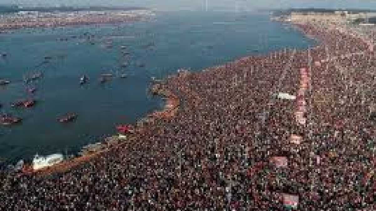 Massive sanitation drive is keeping maha kumbh mela clean gnr