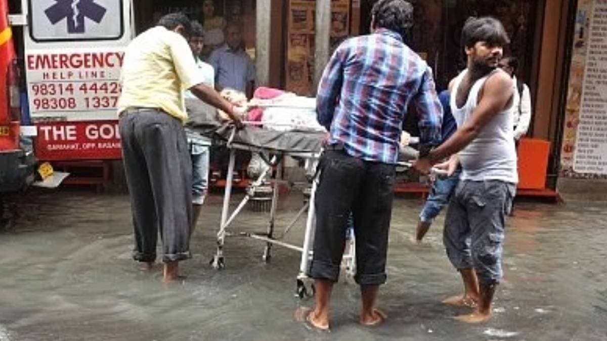 Explosion at a dye factory in Kootdalur