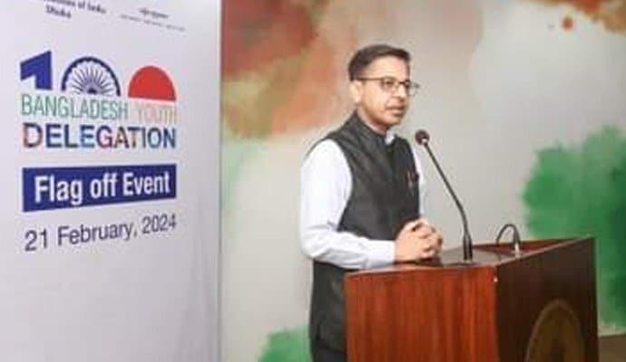 Bangladesh youth delegation team india tour starts from 25th february